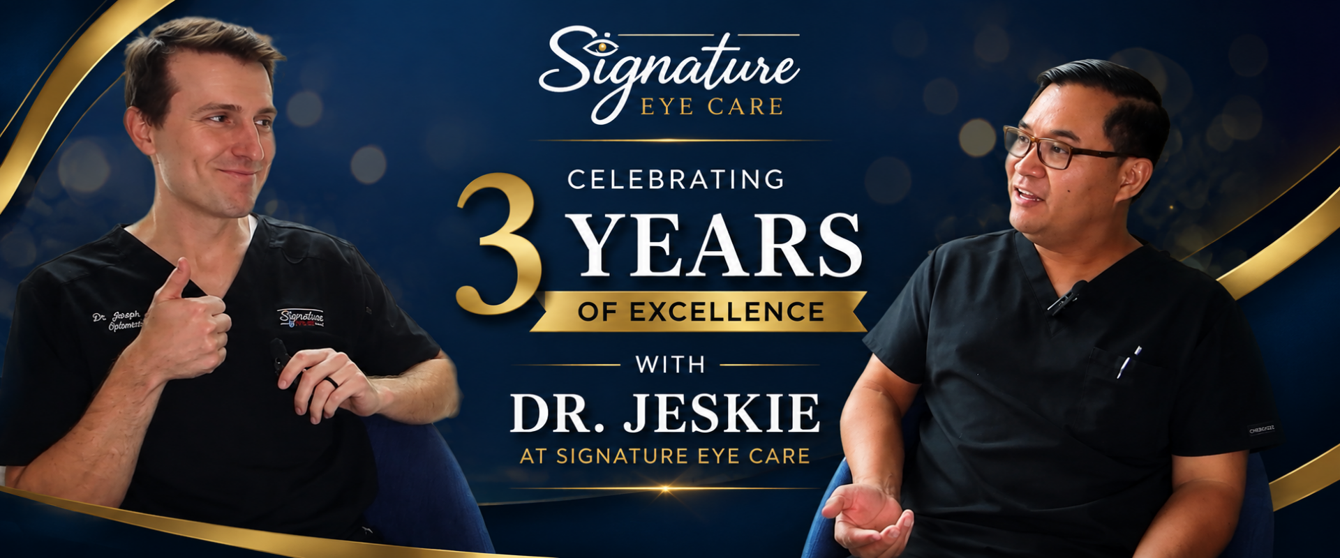 Signature Eye Care - Celebrating 3 Years of Dr. Jeskie